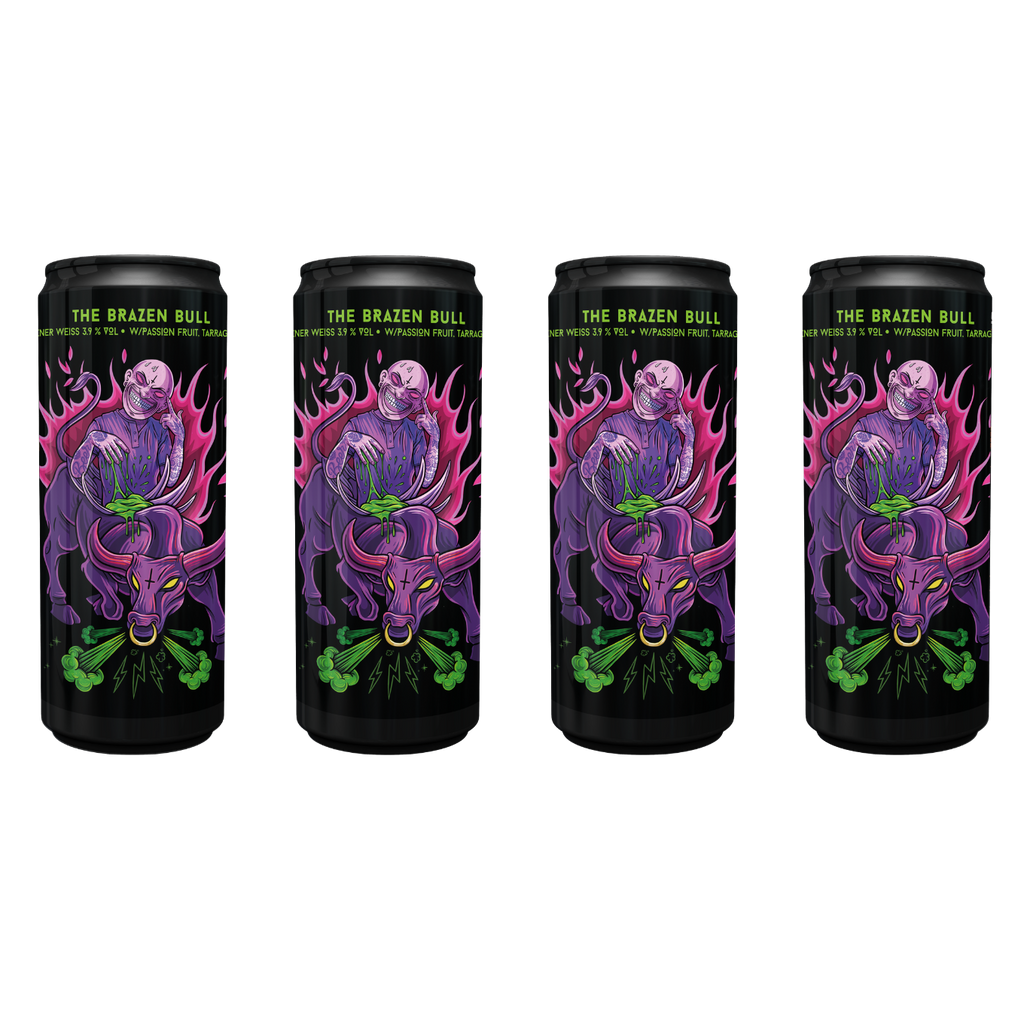 THE BRAZEN BULL - 4 pack 33 cl