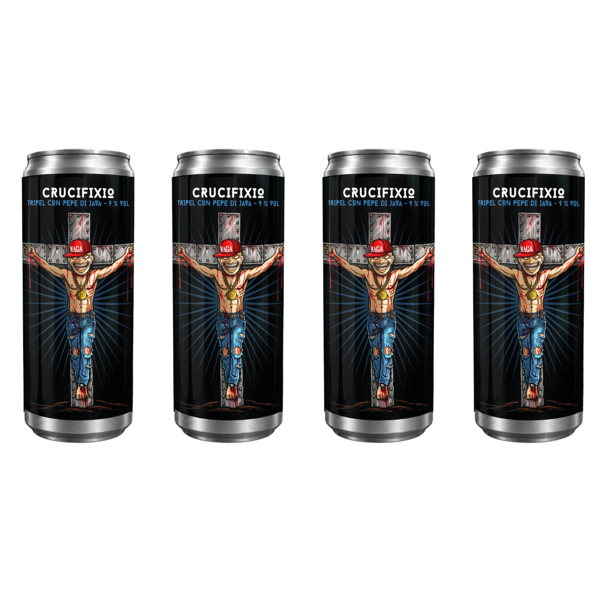 CRUCIFIXIO - 4 pack 33 cl
