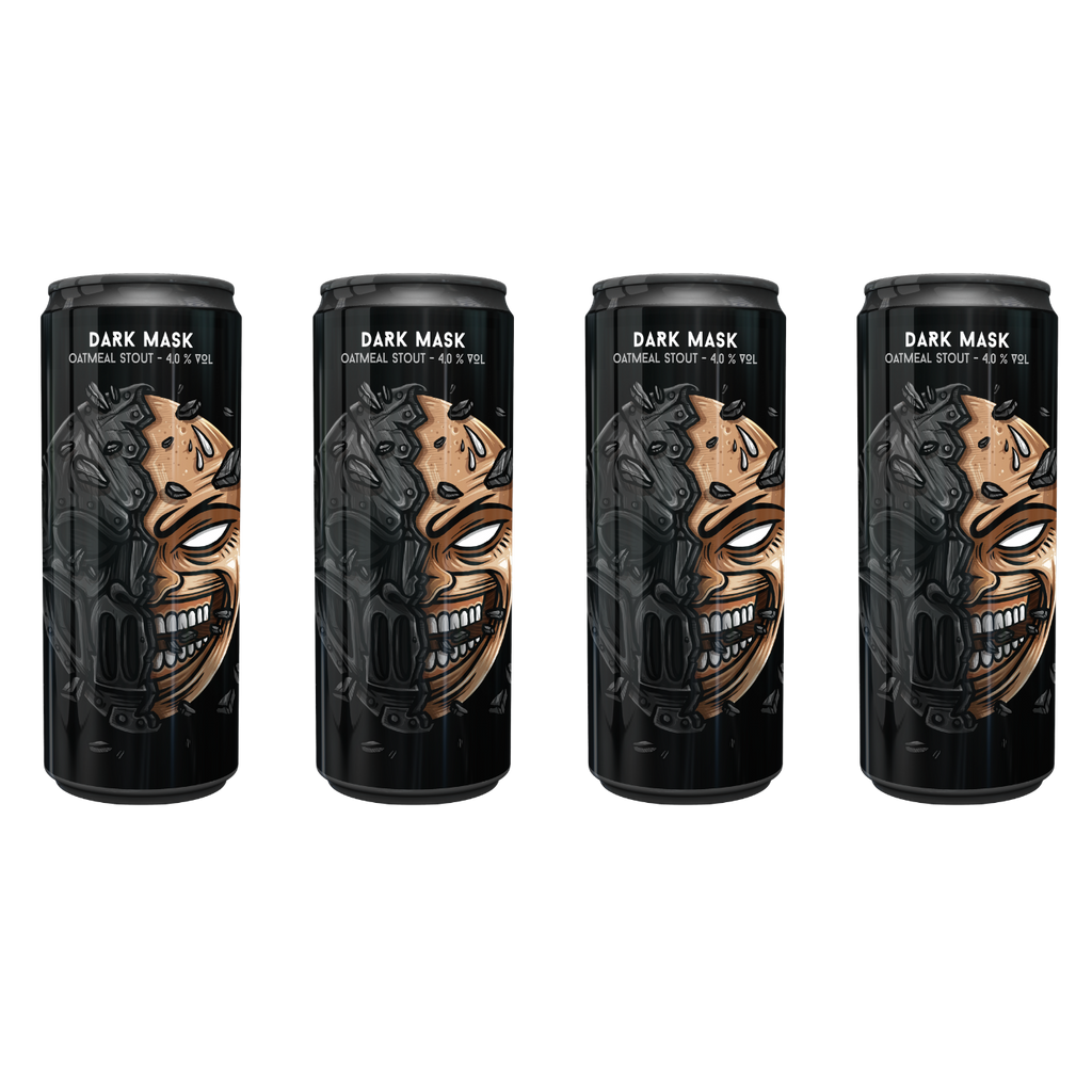 DARK MASK - 4 pack 33 cl - Ft. EDIT