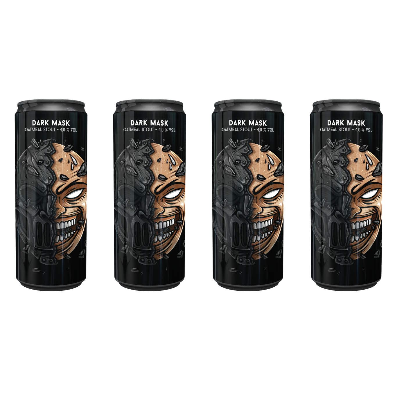 DARK MASK - 4 pack 33 cl - Ft. EDIT