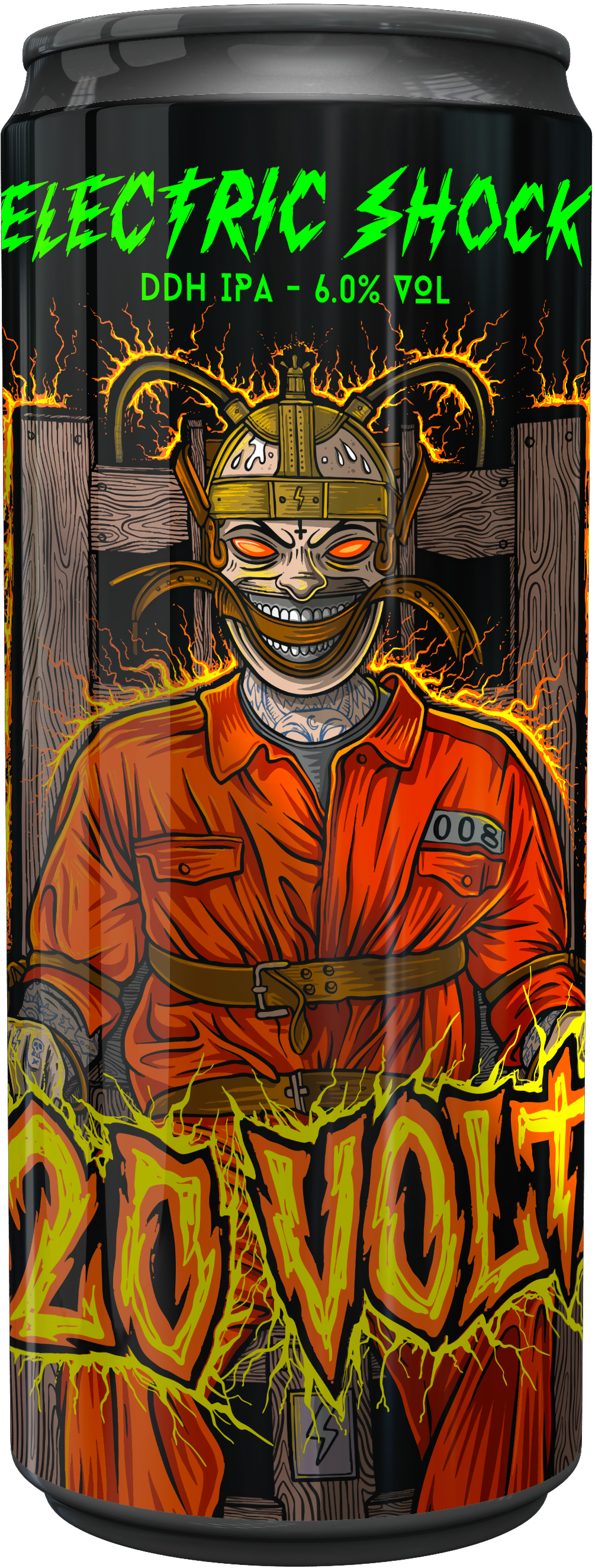 ELECTRIC SHOCK 220 VOLTS - 4 pack 33 cl