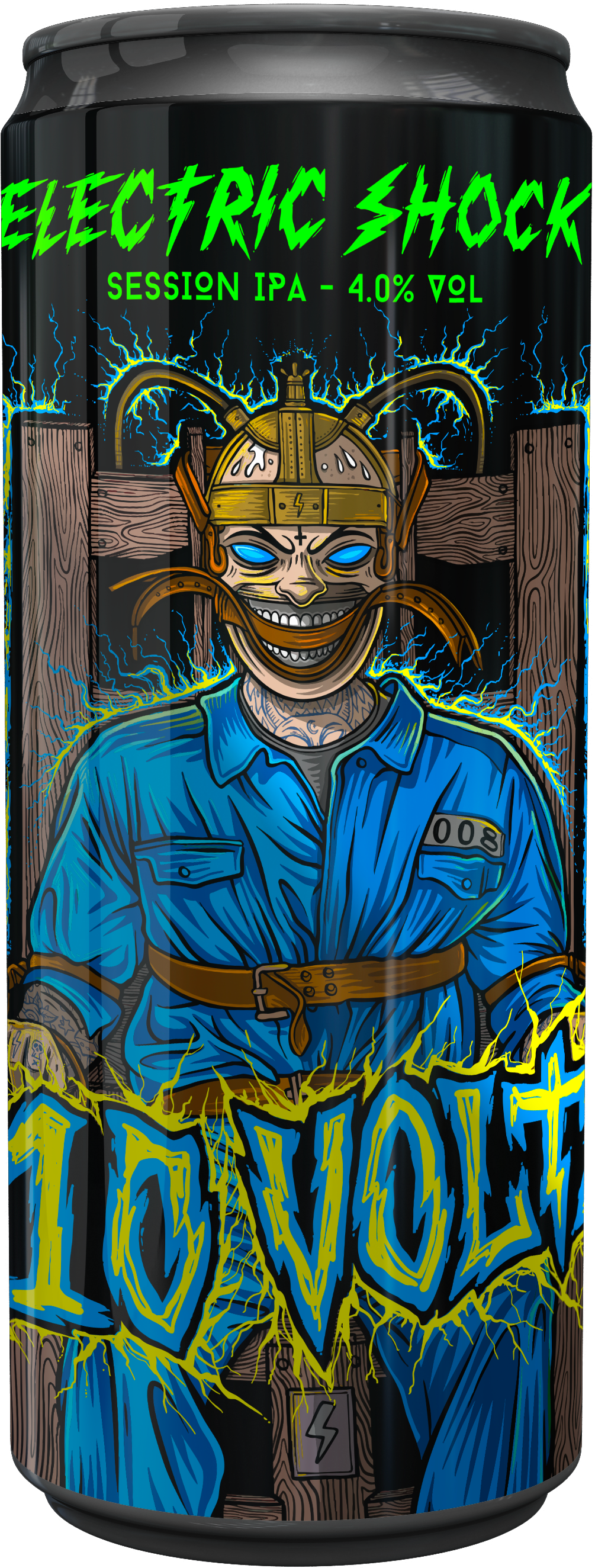 ELECTRIC SHOCK 110 VOLTS - 4 pack 33 cl