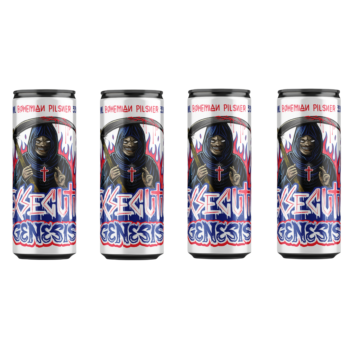 EXSECUTIO GENESIS - 4 pack 33 cl