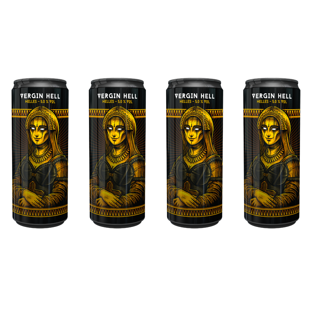 VERGIN HELL - 4 pack 33 cl