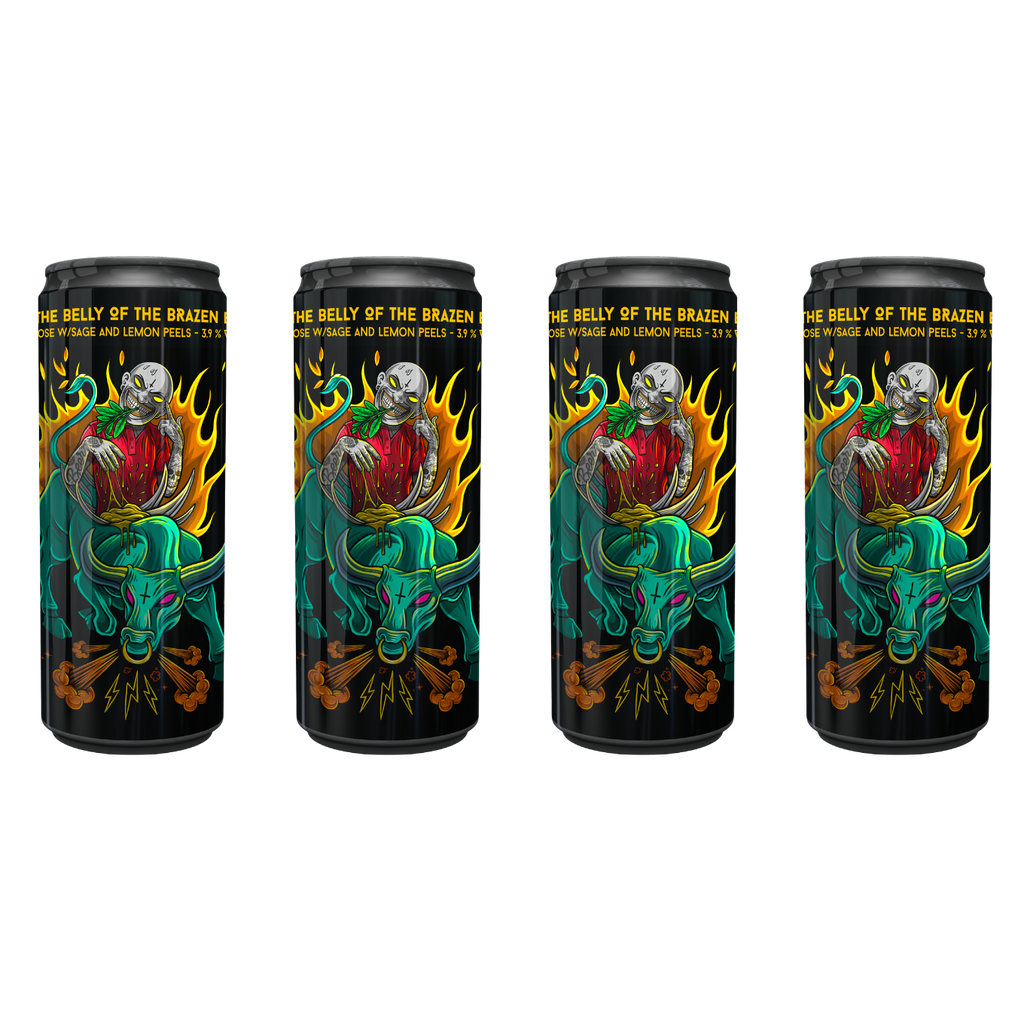 IN THE BELLY OF THE BRAZEN BULL - 4 pack 33 cl