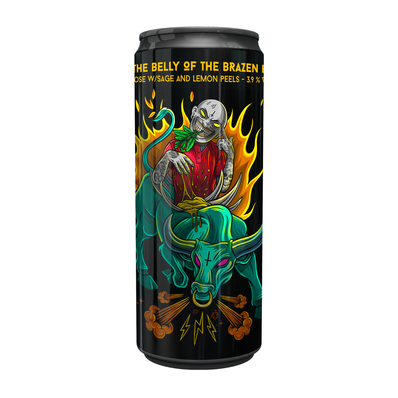 IN THE BELLY OF THE BRAZEN BULL - 4 pack 33 cl
