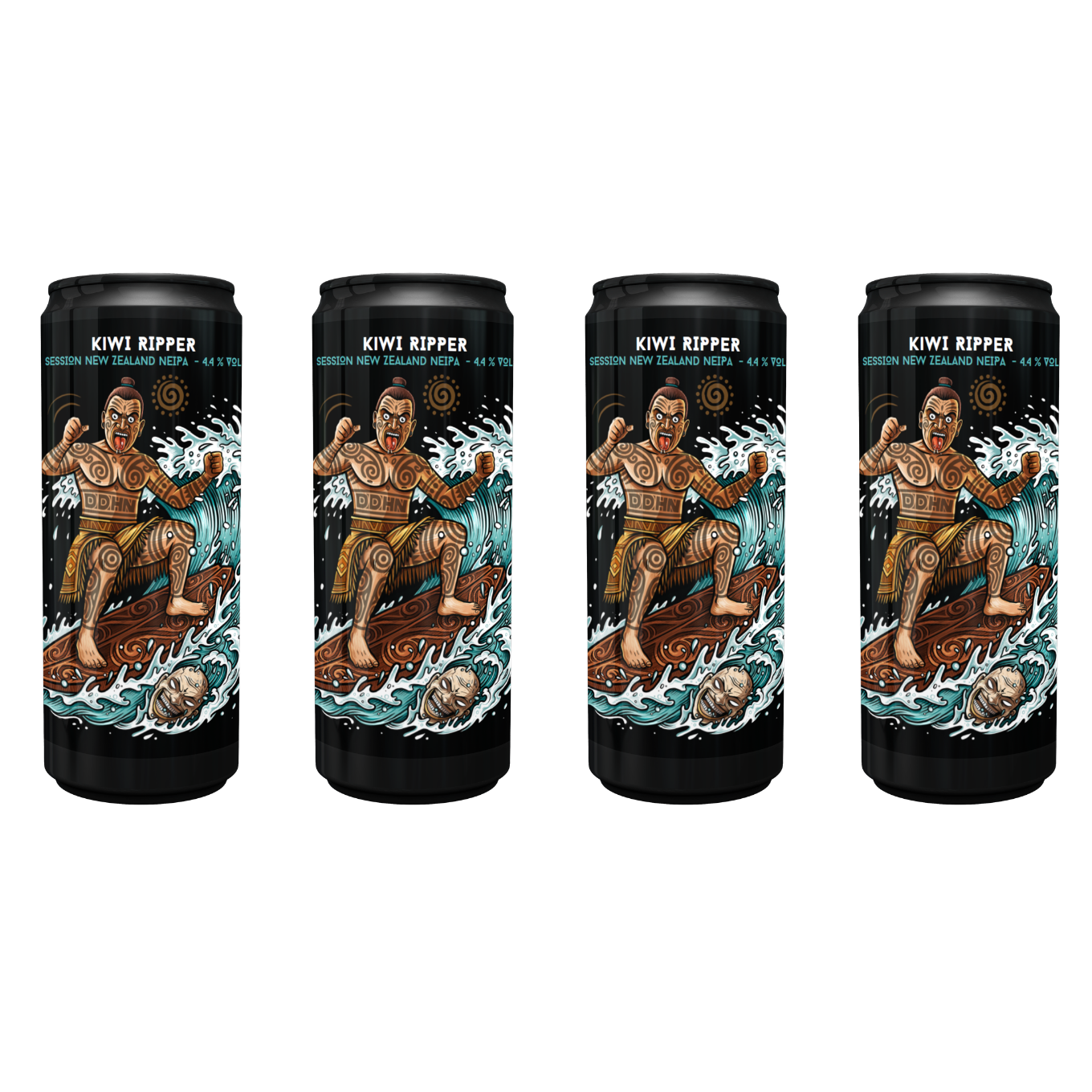KIWI RIPPER- 4 pack 33 cl