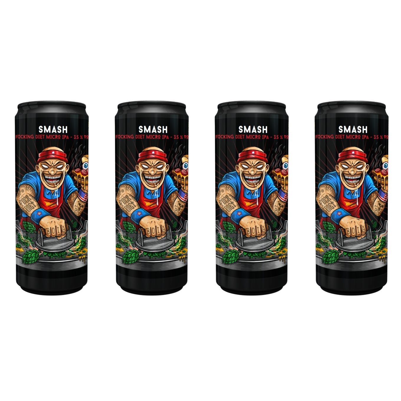 SMASH - 4 pack 33 cl