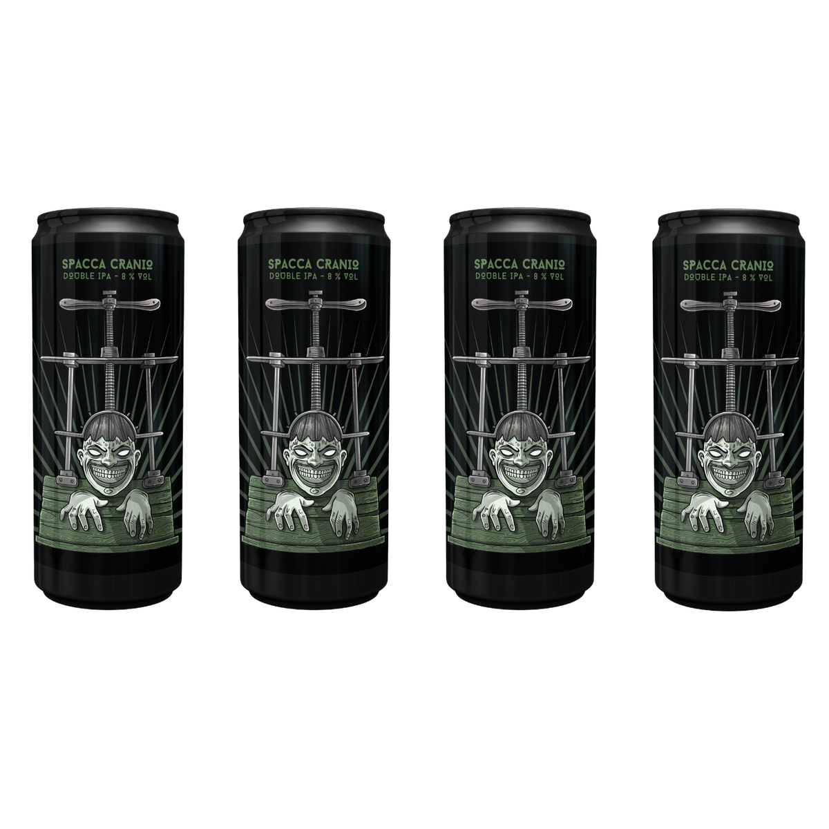 SPACCA CRANIO - 4 pack 33 cl