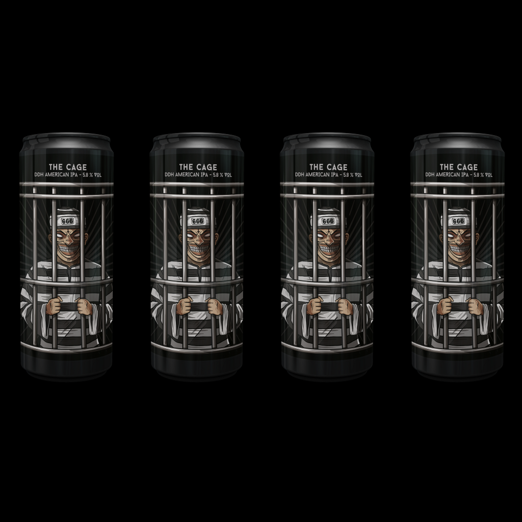 THE CAGE - 4 pack 33 cl