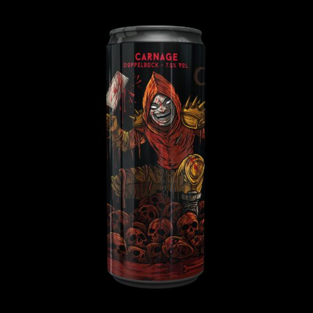 CARNAGE - 4 pack 33 cl - Ft. ELVO