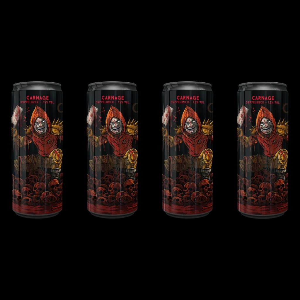 CARNAGE - 4 pack 33 cl - Ft. ELVO