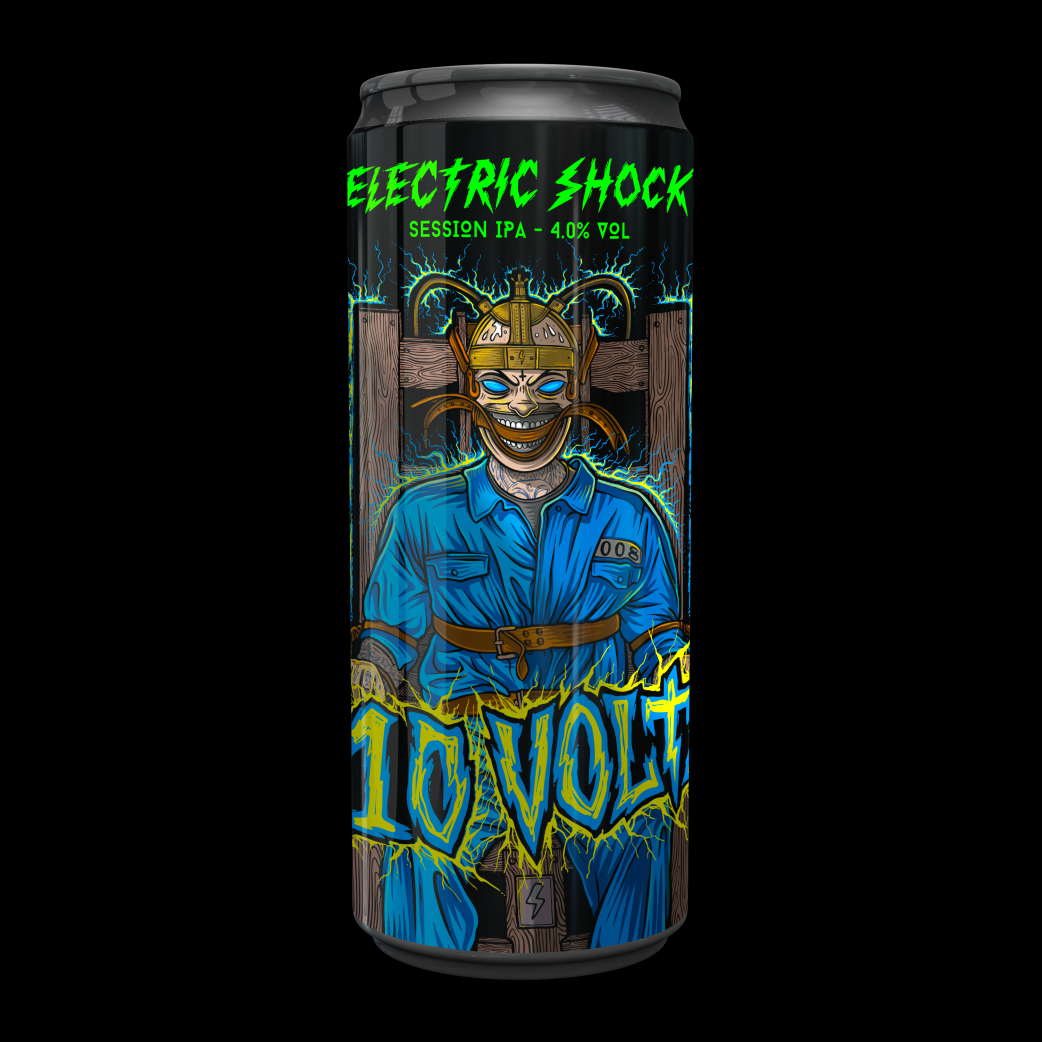 ELECTRIC SHOCK 110 VOLTS - 4 pack 33 cl