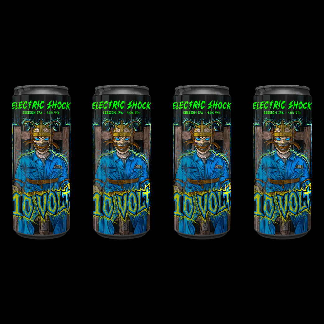 ELECTRIC SHOCK 110 VOLTS - 4 pack 33 cl