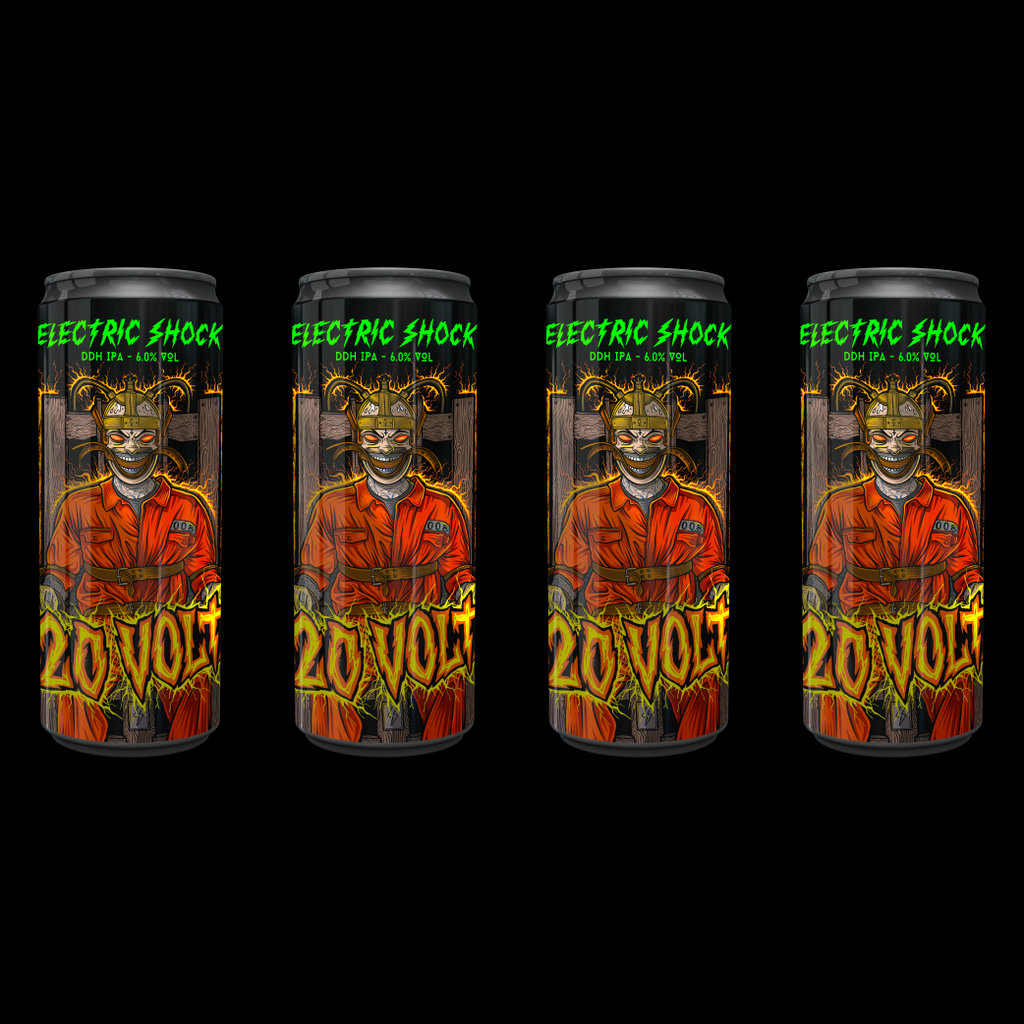 ELECTRIC SHOCK 220 VOLTS - 4 pack 33 cl