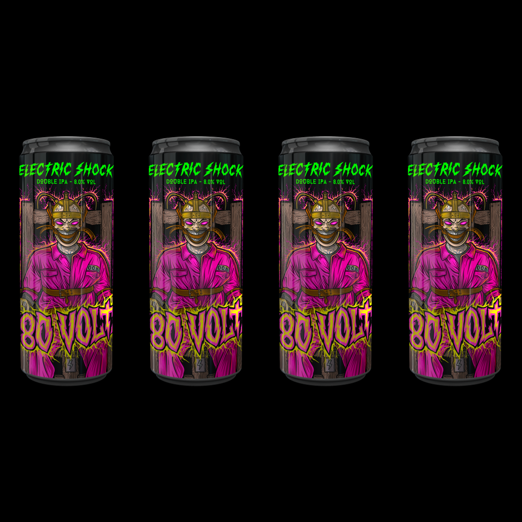 ELECTRIC SHOCK 380 VOLTS - 4 pack 33 cl