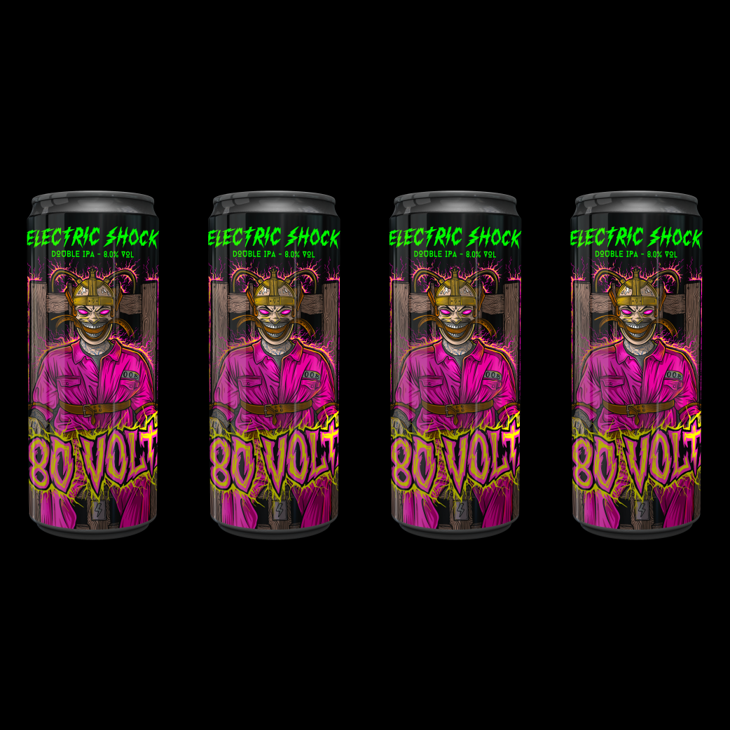 ELECTRIC SHOCK 380 VOLTS - 4 pack 33 cl