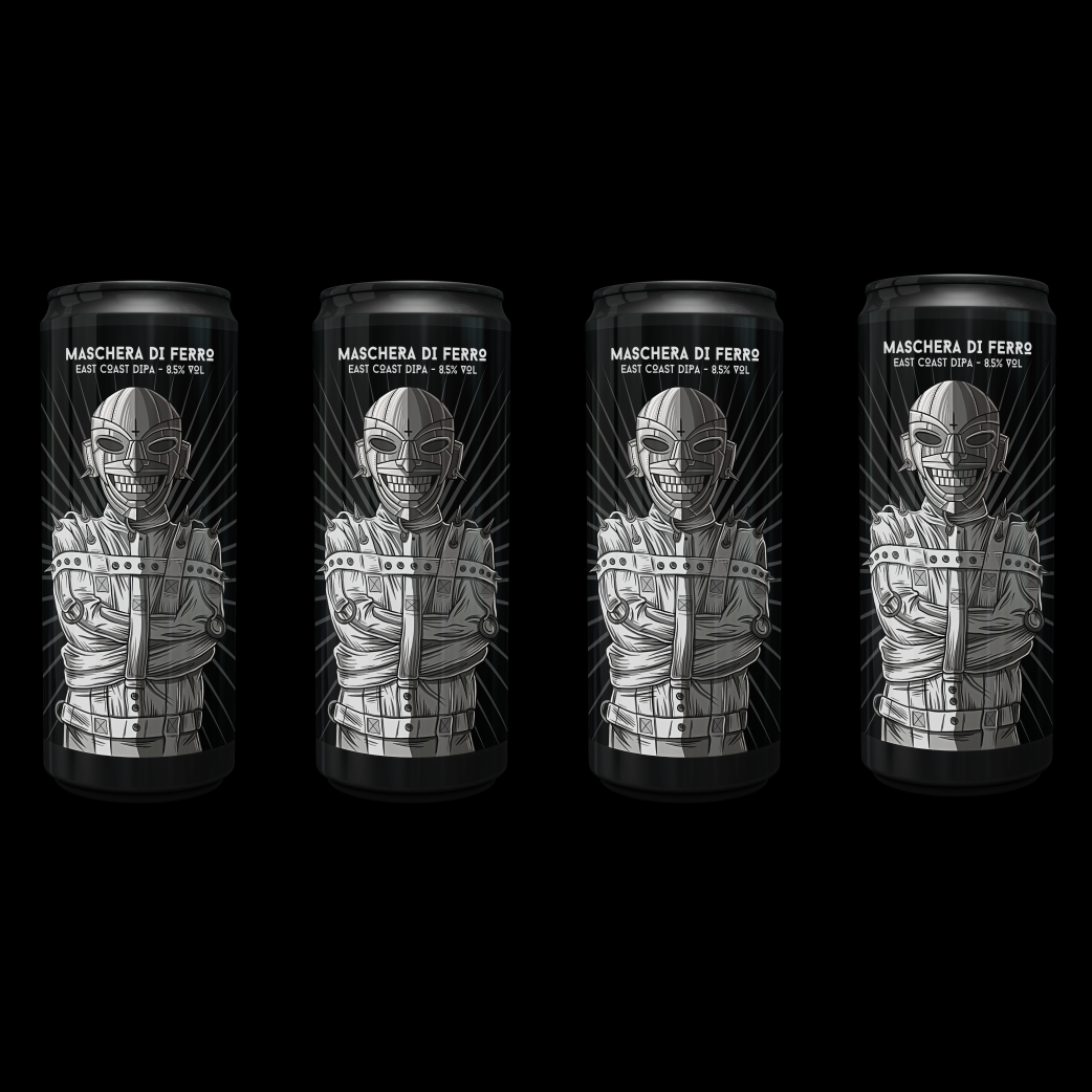 MASCHERA DI FERRO - 4 pack 33 cl