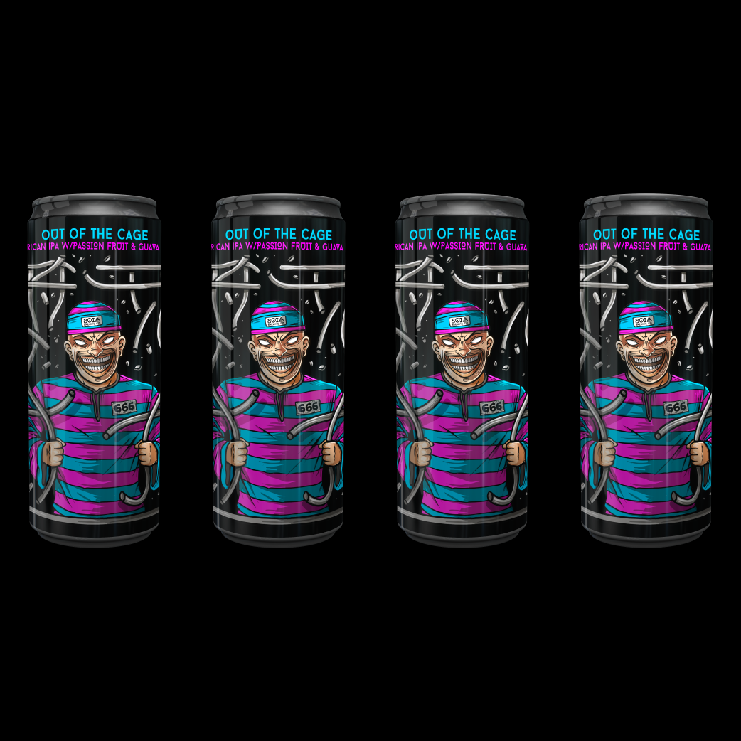 OUT OF THE CAGE - 4 pack 33 cl - Ft. ANTIKORPO