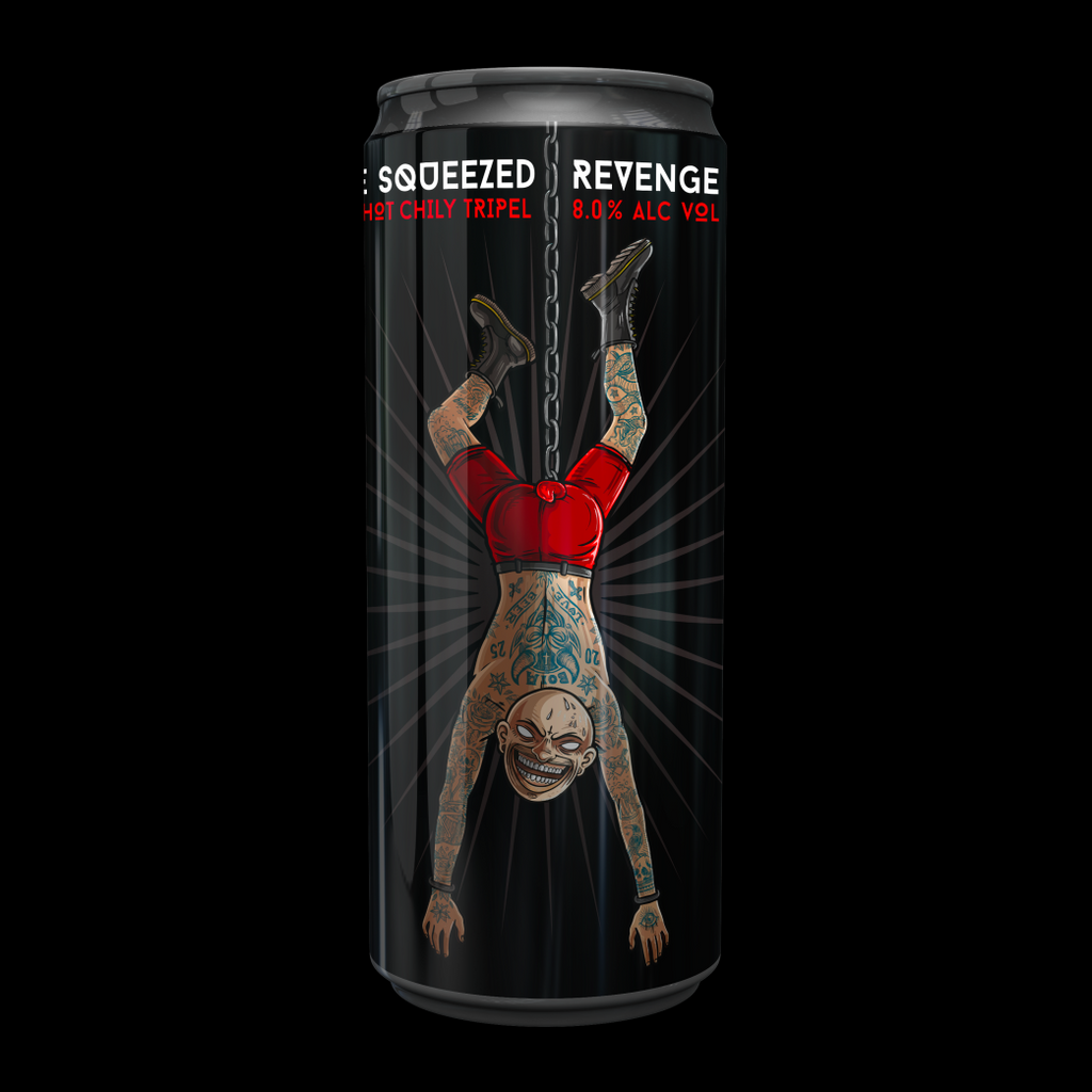 THE SQUEEZED REVENGE - 4 pack 33 cl - Ft. WILD RACCOON