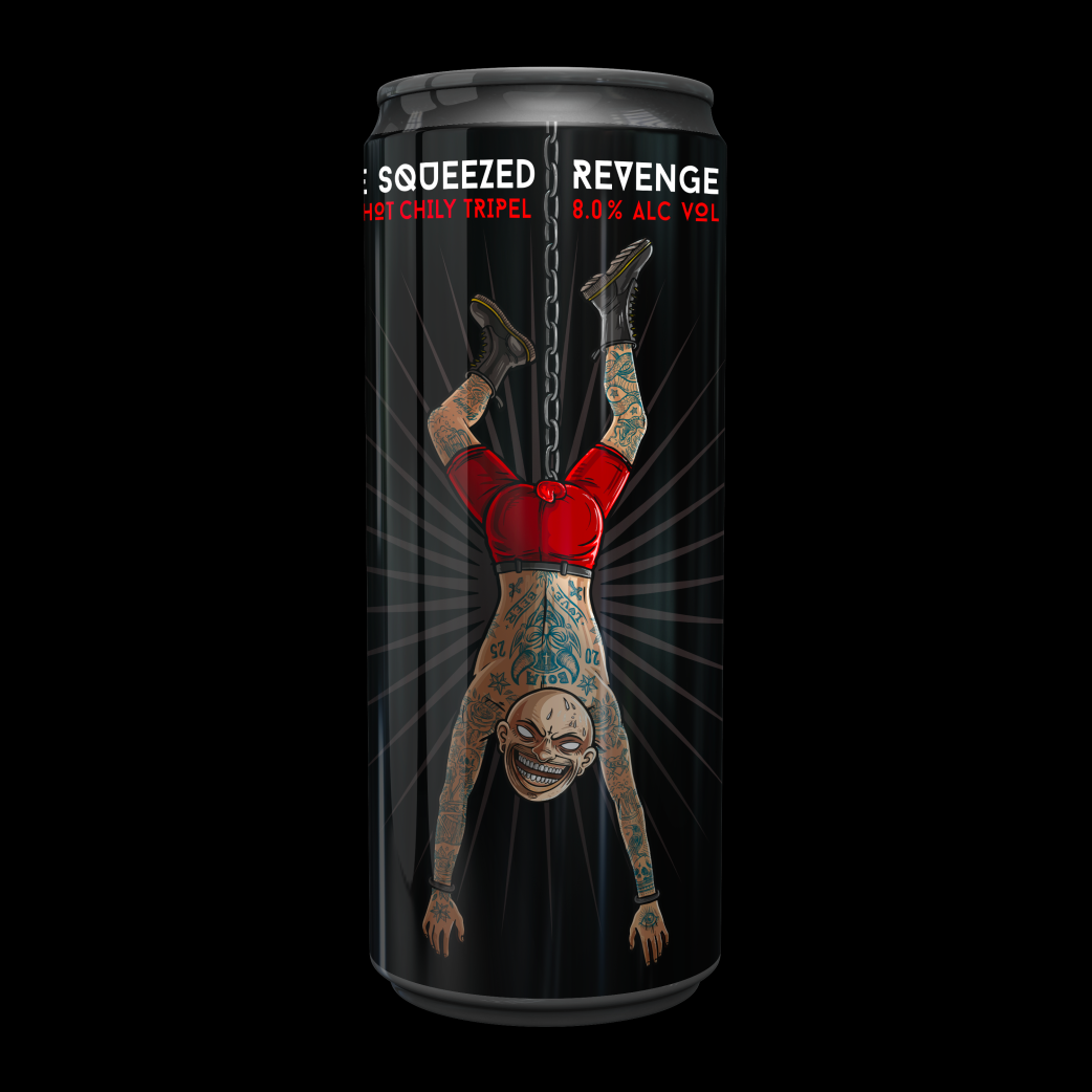 THE SQUEEZED REVENGE - 4 pack 33 cl - Ft. WILD RACCOON